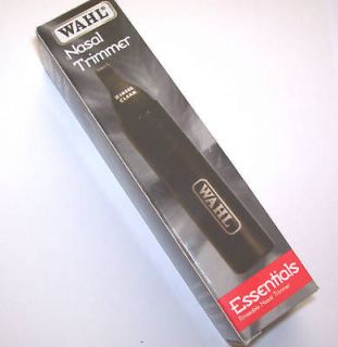 wahl mens wet dry nose ear eyebrow hair trimmer boxed