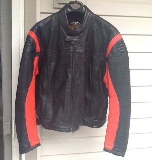   davidson leather racing jacket in Clothing, 