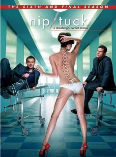 Nip Tuck The Sixth and Final Season DVD, 2010, 5 Disc Set