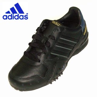 kids adidas x country k trainer black leather size uk3½