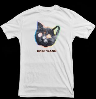 Golf Wang Cat Rainbow Tyler The Creator OFWGKTA White T Shirt