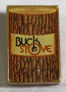 buck stove poker size playing cards mint sealed time left