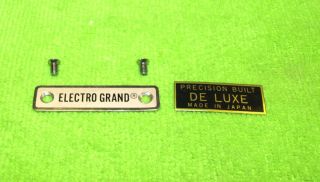 vintage sewing machine part precision badges vgc 