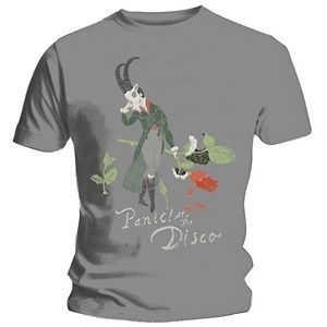 panic at the disco goat rose official mens t shirt