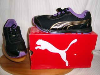   running trainers lace up Black/Purple BOLT YUGORUN   Usain Bolt