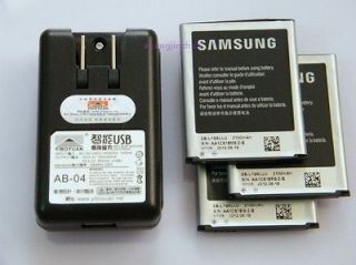 3X 2100mAh OEM Battery + Charger For Samsung Galaxy S3 III I9300 T999 