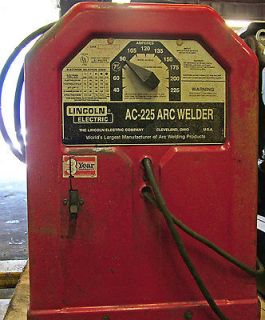 lincoln electric ac 225 ac 225 ac255 arc welder used  200 