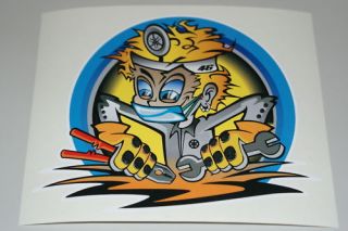 valentino rossi doctor decal sticker 2005 from united kingdom time