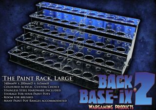 Paint Bottle Rack Modular Organizer for Vallejo Paint 53 Pots