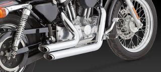 vance hines chrome shortshots staggered exhaust 99 03 h d