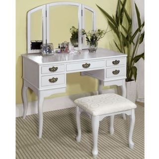 solid wood finish english style vanity table set more options