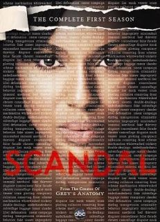 Scandal The Complete First Season (DVD, 2 Disc Set) Brand New