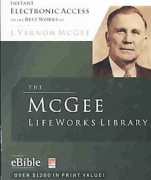 The McGee Lifeworks Library by J. Vernon McGee 2008, CD ROM