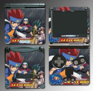   Metal Fury Masters 4D Ginka Game Skin 6 for Nintendo Game Boy GBA SP
