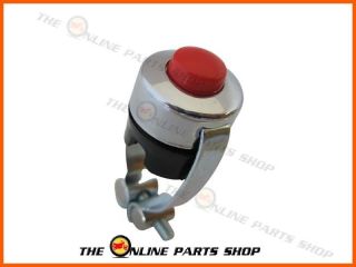   Chrome Horn / Kill Switch Button Vincent Series A Series B Rapide