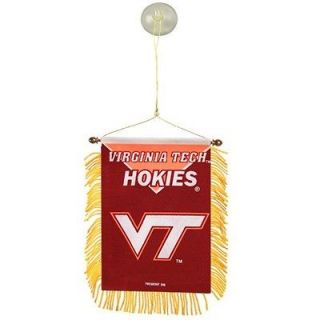 Virginia Tech Hokies 3.5 x 4.5 Team Mini Banner Flag