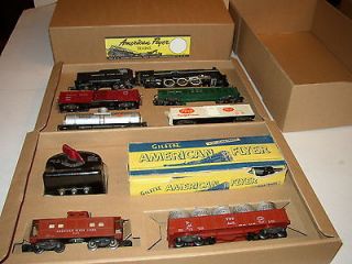 Nice 293 AMERICAN FLYER FREIGHT TRAIN SET IN NICE REPRODUCTION SET 