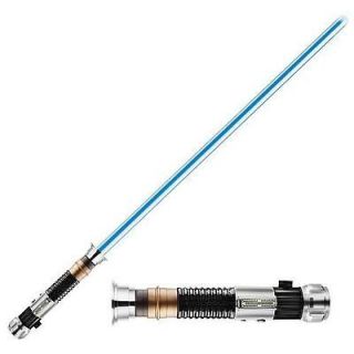 Obi Wan Obiwan Kenobi Blue Removable Blade Hasbro Star Wars Force FX 