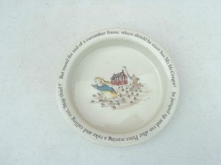 Wedgwood of Etruria & Barleston Peter Rabbit Sandwich Plates, Cup 