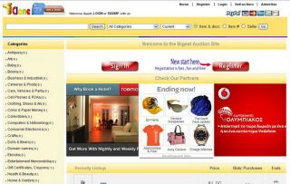 Auction website,buy and sell or store pages,very new design