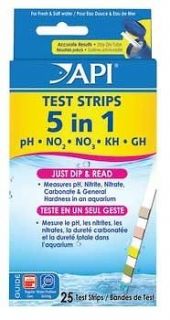 Assorted API Water Quality Test Strips For Aquariums & Fish Tanks