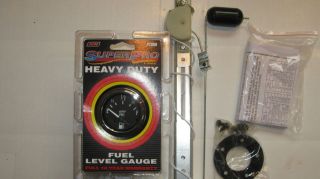 FUEL GAUGE AND MATCHING SENDING UNIT #2800 AND 8038 BY MAKE WAVES