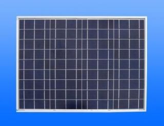 40W Poly Crystalli​ne Solar Panel waterproof for 12v battery,marine 