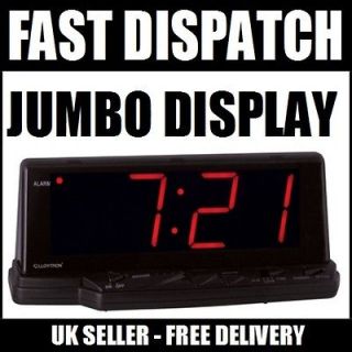Lloytron J102 Prelude 1.8 Jumbo Large Display Digital Alarm Clock