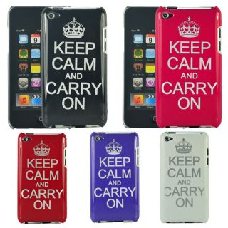   And Carry On   For Apple iPod Touch 4/4th Gen/Generation Case Cover