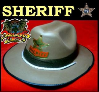 childrens sheriff star cowboy foam hat book week uk time left $ 4 80 