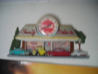 coca cola street rod drive in clock office game room