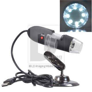25X 200X Magnifier USB Digital Video Camera Microscope Endoscope 