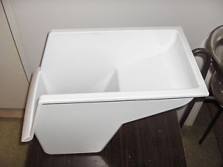GE,Hotpoint,Kenmore refrigerator freezer slide out drawer,white,part # 
