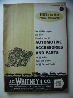1960s Vintage J C Whitney Catalog Auto Parts Accessories