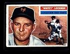 1956 topps 205 whitey lockman giants vgex 0009915 expedited shipping