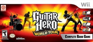 guitar hero world tour complete band game wii 2008 time