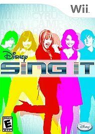 Disney Sing It Pop Hits Wii NEW SEALED Game Only Nintendo