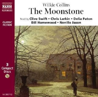 The Moonstone by Wilkie Collins 1995, CD, Abridged