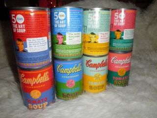 SOLD OUT LIMITED ED ANDY WARHOL COLLECTIBLE CAMPBELLS TOMATO SOUP 