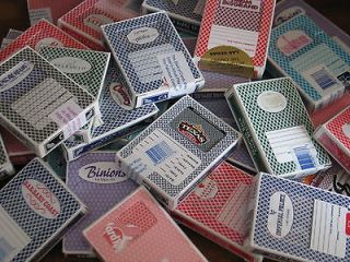 102 Decks Las Vegas & Nevada Casino Used Playing Cards Mint Condition 