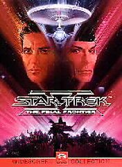 Star Trek V The Final Frontier DVD, 1999, Widescreen