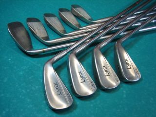 set irons lynx u s a vintage golf clubs time