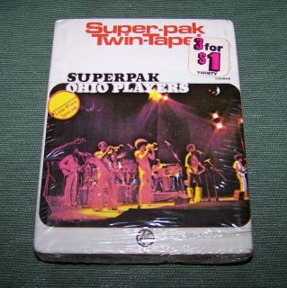 ohio players superpak twin tape 8 track tape sealed time