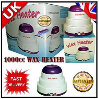 PROFESSIONAL WAX HEATER 1000CC, Heating Indicator Light, UK Model, CE 