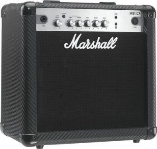 marshall mg series mg15cf 15w 1x8 guitar combo amp from