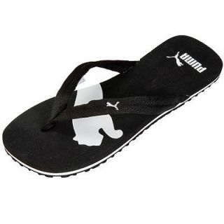 puma basic sandals flip flops black white unisex size more