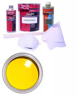 newly listed sunshine yellow acrylic enamel auto paint kit time