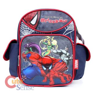 Marvle SpiderMan Toddler Backpack School Small 10 Bag w/ Monsters