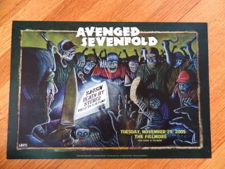 avenged sevenfold poster in Entertainment Memorabilia