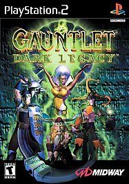 Newly listed Gauntlet Dark Legacy PS2 game 2001 USED complete